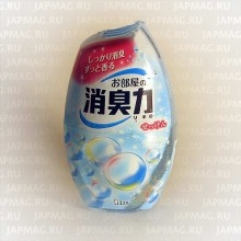 Японский жидкий дезодорант для комнат ST Shoushuuriki c ароматом свежести, 400 мл....