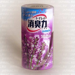 Японский жидкий дезодорант для туалета ST Shoushuuriki c ароматом лаванды, 400 мл.