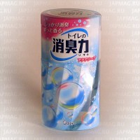 Японский жидкий дезодорант для туалета ST Shoushuuriki c арома...