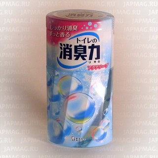 Японский жидкий дезодорант для туалета ST Shoushuuriki c ароматом свежести, 400 мл.