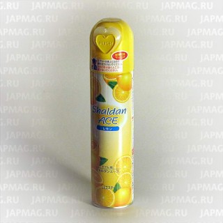 Японский спрей-освежитель для туалета ST Shaldan Ace c ароматом лимона, 230 мл.