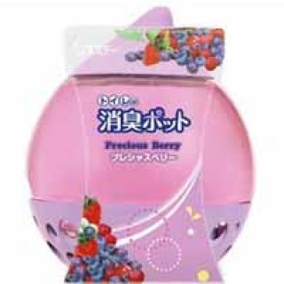 Японский освежитель воздуха на основе желе для туалета ST Shoushuu Pot с ароматом лесной ягоды, 270 г.