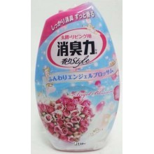 Японский жидкий дезодорант для комнат ST Shoushuuriki с ароматом розы, 400 мл....