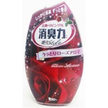 Японский жидкий дезодорант для комнат ST Shoushuuriki с ароматом красной розы, 400 мл....