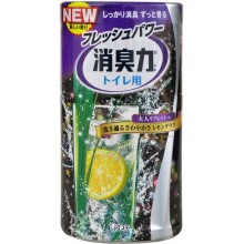 Жидкий  дезодорант - ароматизатор ST Shoushuuriki для туалета с ароматом лемонграса 400 мл....