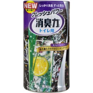 Жидкий  дезодорант - ароматизатор ST Shoushuuriki для туалета с ароматом лемонграса 400 мл.