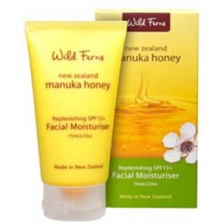 Регенерирующий увлажняющий крем для лица New Zealand Manuka Honey Replenishing SPF15+ Facial Moisturiser с медом манука и  SPF15+ , 75 мл. Арт. 145405 (Новая Зеландия)