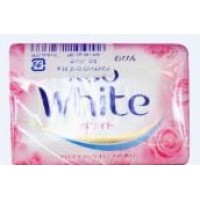 Кусковое мыло Kao White с ароматом розы 85 гр...