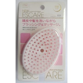 Массажная щетка для мытья коротких волос NEW ESCARE розовая Арт. 262064