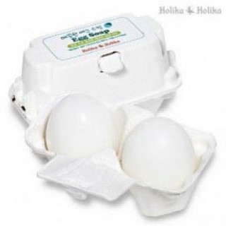 Мыло-маска ручной работы Holika Holika Egg Soap для сужения о очистки пор (50g *2)
