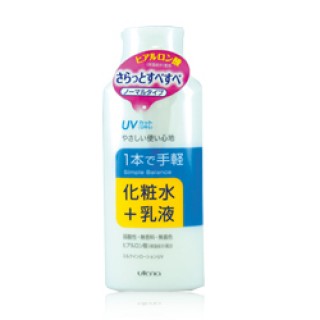Лосьон-молочко UV-защита UTENA Simple Balance с гиалуроновой кислотой SPF 5, 220 мл.