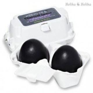 Мыло-маска ручной работы Holika Holika Charcoal Egg Soap древесный уголь от черных точек(50g*2) Арт. 332808 (Юж. Корея)