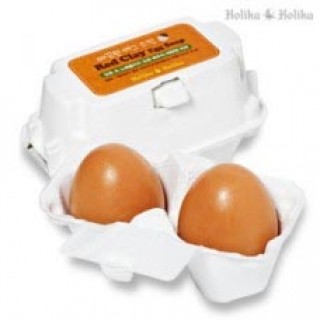 Мыло-маска ручной работы Holika Holika Red Clay Egg Soap красная глина для комбинированной кожи (50*2)
