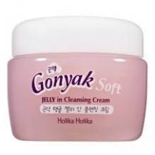 Очищающий крем Holika Holika Gonyak Soft JELLY in Cleansing Cream с экстрактом корневища растения ко...