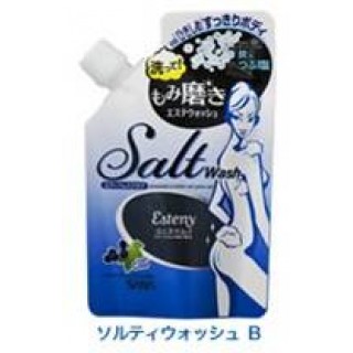 Массажная соль для тела Esteny BODY SALT MASSAGE & WASH с древесным углем и ароматом чёрной смородины, 250 гр. Арт. 425714