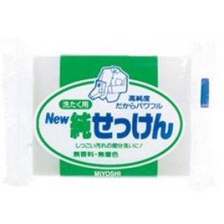 Японское мыло для точечного застирывания стойких загрязнений Miyoshi Maruseru Soap, 190 г.