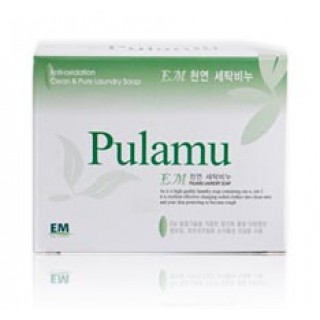 Натуральное мыло для стирки Pulamu Natural Laundry Soap 200 гр. Арт. 551220 (Юж. Корея)