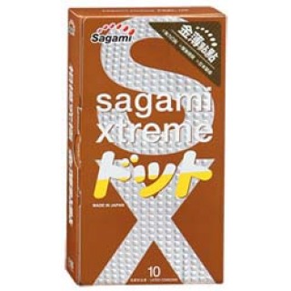Японские презервативы Sagami Xtreme Feel Up с точечной текстурой, 10 шт.
