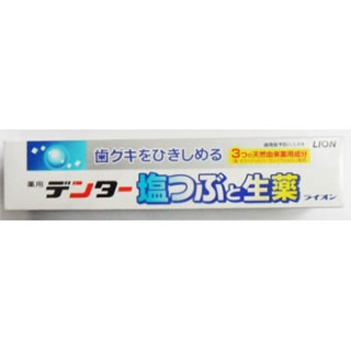 Зубная паста Lion Dental с микрогранулами соли и травами, 180 гр