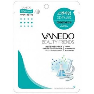 Стимулирующая кожу маска для лица All New Cosmetic Vanedo Beauty Friends с коэнзимом Q10, 25гр. Арт. 640203