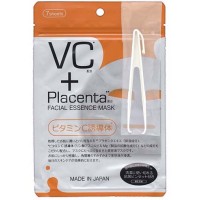 Маска с плацентой и витамином C  Japan Gals  Facial Essence Ma...