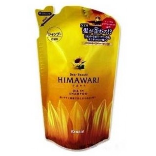 Шампунь для поврежденных волос  с растительным комплексом Kracie Himawari Dear Beaute Premium EX, сменная упаковка, 360 мл Арт. 70060