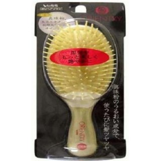 Orientxy Brush Щетка массажная (круглая) для увлажнения и придания блеска волосам с растительными компонентами
