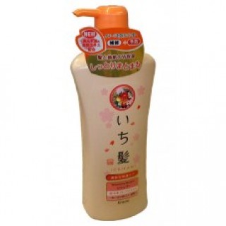 Шампунь Ichikami интенсивно увлажняющий для поврежденных волос с маслом абрикоса, 530 мл. Арт. 72092
