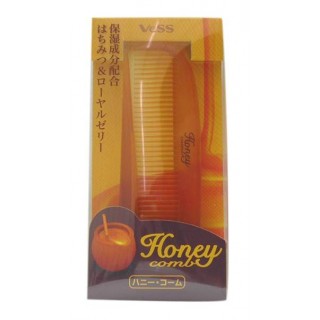 Honey Brush Расческа для увлажнения и придания блеска волосам с мёдом и маточным молочком пчёл (складная)