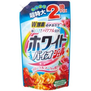 Жидкое средство для стирки белья  "Nihon Detergent" с отбеливающим и смягчающим эффектами, сменная упаковка, 1,62 кг.