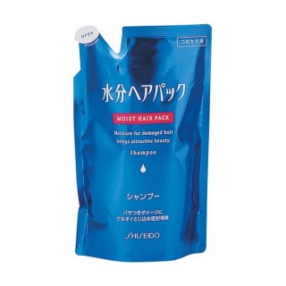 SHISEIDO Moist hair pack Шампунь для поврежденных волос с цветочным ароматом (мягкая эконом. упаковка) 450 мл. Арт. 857197