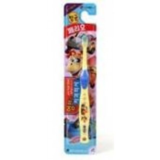 003789 Детская зубная щетка с мягкой щетиной для детей от 2 до 4 лет Perioe Kids - VROOMies (Юж. Корея)