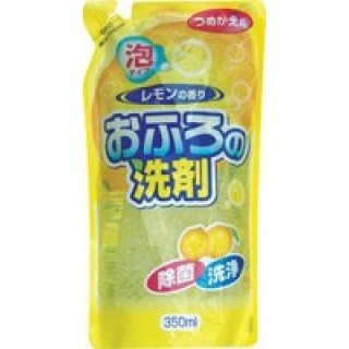 Пенящееся чистящее средство для ванны Rocket Soap - свежий лимон, сменная упаковка, 350 мл.