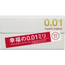 Японские полиуретановые презервативы Sagami Original 0.01 мм, 5 шт....