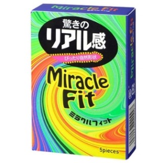 Японские латексные презервативы Sagami Miracle Fit, 5 шт.