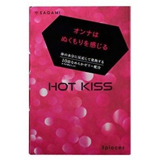 Японские латексные презервативы Sagami Hot Kiss 5 шт. Арт. 021031