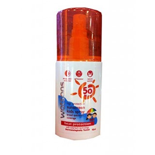 Солнцезащитный спрей для детей Watsons High Protection Sunscreen kids body spray SPF50 PA +++, 90 мл. Арт. 048765