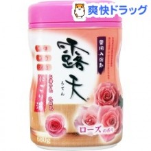 Соль для ванны Fuso Kagaku с бодрящим эффектом и ароматом роз, 680 гр....