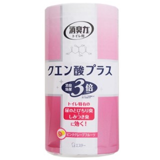 Жидкий ароматизатор для туалета ST Shoushuuriki "Розовый грейпфрут" (экстра-формула с лимонной кислотой), 400 мл. Арт. 126507