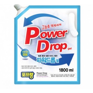 Жидкость для стирки белья Power Drop концентрат, мягкая упаковка, 1,8 л. Арт. 202094 (Юж. Корея)