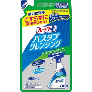 Чистящее средство для ванной комнаты "Look Plus" быстрого действия, с ароматом цитруса, сменная упаковка, 450 мл.