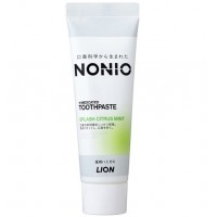 Профилактическая зубная паста LION Nonio для удаления неприятного запаха, отбеливания и предотвращения кариеса с ароматом цитрусов и мяты, 130 гр.