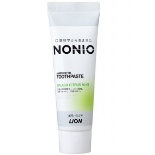 Профилактическая зубная паста LION Nonio для удаления неприятного запаха, отбеливания и предотвращения кариеса с ароматом цитрусов и мяты, 130 гр.