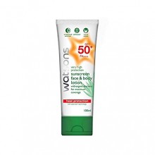 Солнцезащитный лосьон Watsons High Protection Sunscreen face & body lotion with aloe vera SPF50 PA +...