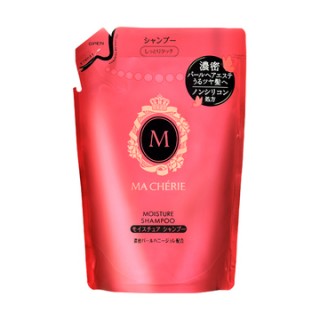 Бессиликоновый увлажняющий шампунь для волос  SHISEIDO MA CHERIE с цветочно-фруктовым ароматом, сменная упаковка, 380 мл. Арт. 447640