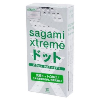 Японские латексные презервативы Sagami Xtreme Type E, 10 шт.