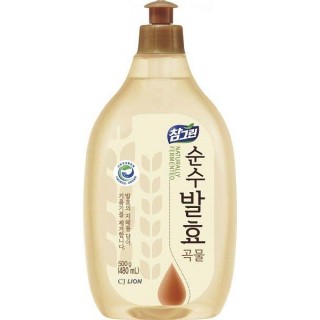 Средство для мытья посуды CJ Lion Chamgreen Pure Fermentation "5 злаков", 480 мл. Арт. 61902 (Юж. Корея)