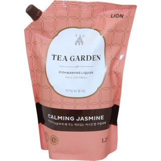 Средство для мытья посуды CJ LION Chamgreen Tea Garden "Жасмин", сменная упаковка, 1250 гр.