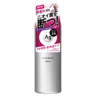 Дезодорант-антиперспирант SHISEIDO "Ag DEO24 Spray" с ионами серебра, без запаха, 180 мл. Арт. 444434